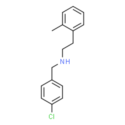 ChemSpider 2D Image | N-(4-Chlorobenzyl)-2-(2-methylphenyl)ethanamine | C16H18ClN
