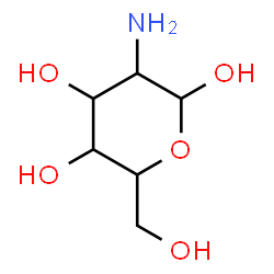 ChemSpider 2D Image | 2-Amino-2-deoxyhexopyranose | C6H13NO5