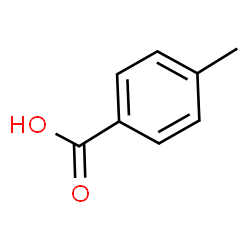 ChemSpider 2D Image | p-Toluic acid | C8H8O2