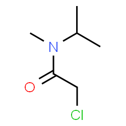 ChemSpider 2D Image | 2-Chloro-N-isopropyl-N-methylacetamide | C6H12ClNO