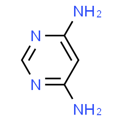 ChemSpider 2D Image | 4,6-Diaminopyrimidine | C4H6N4
