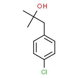 ChemSpider 2D Image | 1-(4-Chlorophenyl)-2-methyl-2-propanol | C10H13ClO