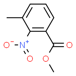 ChemSpider 2D Image | methyl3-methyl-2-nitrobenzoate | C9H9NO4