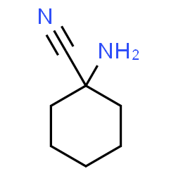 ChemSpider 2D Image | 1-Aminocyclohexanecarbonitrile | C7H12N2