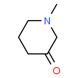 ChemSpider 2D Image | 1-Methyl-3-piperidinone | C6H11NO