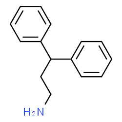 ChemSpider 2D Image | 3,3-Diphenylpropylamine | C15H17N
