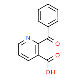 ChemSpider 2D Image | 2-Benzoylnicotinic acid | C13H9NO3