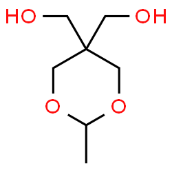 ChemSpider 2D Image | 2-methyl-1,3-dioxane-5,5-dimethanol | C7H14O4