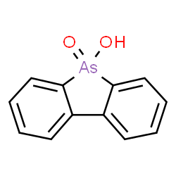 ChemSpider 2D Image | 5H-Benzo[b]arsindol-5-ol 5-oxide | C12H9AsO2