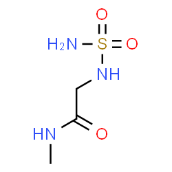 ChemSpider 2D Image | N-Methyl-N~2~-sulfamoylglycinamide | C3H9N3O3S