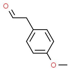 ChemSpider 2D Image | 4-Methoxyphenylacetaldehyde | C9H10O2