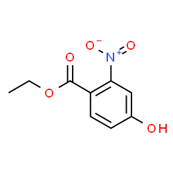 ChemSpider 2D Image | Ethyl 4-hydroxy-2-nitrobenzoate | C9H9NO5
