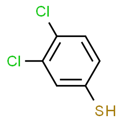 ChemSpider 2D Image | 3,4-Dichlorothiophenol | C6H4Cl2S