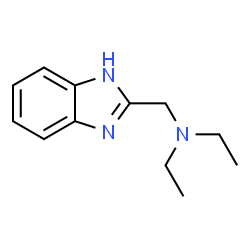 ChemSpider 2D Image | N,N-Diethyl-1H-benzimidazole-2-methanamine | C12H17N3