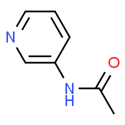 ChemSpider 2D Image | 3-Acetamidopyridine | C7H8N2O