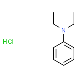 ChemSpider 2D Image | n,n-diethylanilinium chloride | C10H16ClN