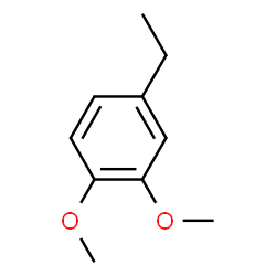 ChemSpider 2D Image | 4-Ethyl-1,2-dimethoxybenzene | C10H14O2