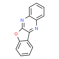 ChemSpider 2D Image | [1]Benzofuro[2,3-b]quinoxaline | C14H8N2O
