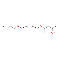 ChemSpider 2D Image | 12-Methyl-2,5,8,11-tetraoxapentadecan-14-ol | C12H26O5