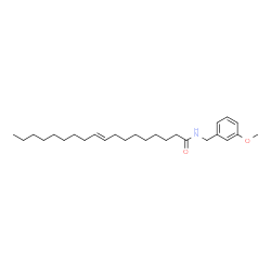 ChemSpider 2D Image | (9E)-N-(3-Methoxybenzyl)-9-octadecenamide | C26H43NO2