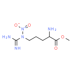 ChemSpider 2D Image | Methyl 5-(N-nitrocarbamimidamido)norvalinate | C7H15N5O4