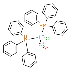 ChemSpider 2D Image | Chloro(oxomethyliumyl)(triphenylphosphine)(triphenylphosphoranyl)iridium | C37H31ClIrOP2