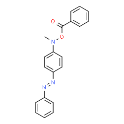 ChemSpider 2D Image | N-(BENZOYLOXY)-N-METHYL-4-AMINOAZOBENZENE | C20H17N3O2