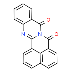 ChemSpider 2D Image | 7a,13-Diaza-benzo[de]naphthacene-7,8-dione | C19H10N2O2