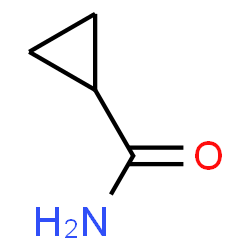 ChemSpider 2D Image | Cyclopropanecarboxamide | C4H7NO