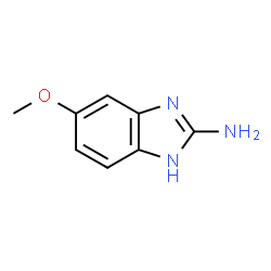 ChemSpider 2D Image | 2-amino-5-methoxybenzimidazole | C8H9N3O