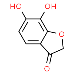 ChemSpider 2D Image | 6,7-Dihydroxycoumaranone | C8H6O4