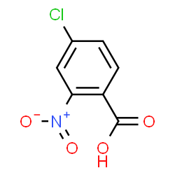 ChemSpider 2D Image | 4-Chloro-2-nitrobenzoic acid | C7H4ClNO4