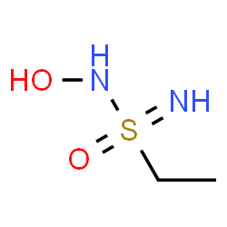 ChemSpider 2D Image | N-Hydroxyethanesulfonimidoamide | C2H8N2O2S