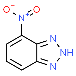 ChemSpider 2D Image | 4-nitrobenzotriazole | C6H4N4O2