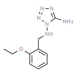ChemSpider 2D Image | N~1~-(2-Ethoxybenzyl)-1H-tetrazole-1,5-diamine | C10H14N6O