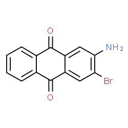 ChemSpider 2D Image | anthraquinone, 2-amino-3-bromo- | C14H8BrNO2