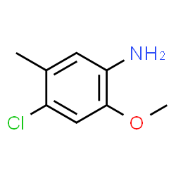 ChemSpider 2D Image | 4-Chloro-2-methoxy-5-methylaniline | C8H10ClNO