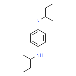 ChemSpider 2D Image | N,N'-Di-sec-butyl-1,4-benzenediamine | C14H24N2