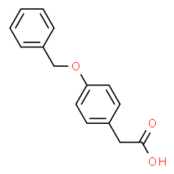 ChemSpider 2D Image | 4-Benzyloxyphenylacetic acid | C15H14O3