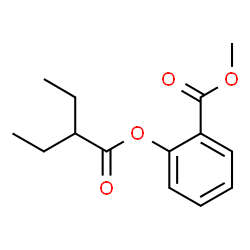 ChemSpider 2D Image | METHYL SALICYLATE 2-ETHYLBUTYRATE | C14H18O4