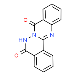 ChemSpider 2D Image | 6H-Phthalazino[1,2-b]quinazoline-5,8-dione | C15H9N3O2