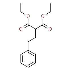 ChemSpider 2D Image | Diethyl 2-phenethylmalonate | C15H20O4