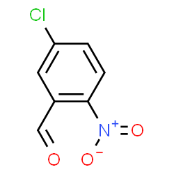 ChemSpider 2D Image | 5-Chloro-2-nitrobenzaldehyde | C7H4ClNO3