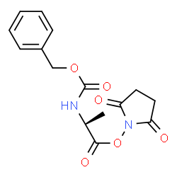 ChemSpider 2D Image | Z-Ala-OSu | C15H16N2O6