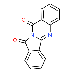 ChemSpider 2D Image | Isoindolo[1,2-b]quinazoline-10,12-dione | C15H8N2O2