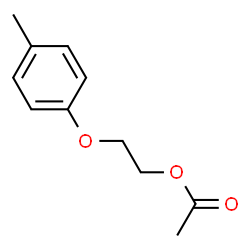 ChemSpider 2D Image | p-(2-Acetoxyethoxy)toluene | C11H14O3