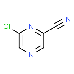 ChemSpider 2D Image | 6-chloropyrazinecarbonitrile | C5H2ClN3