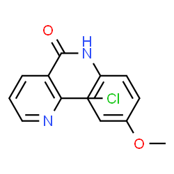 ChemSpider 2D Image | 2-Chloro-N-(4-methoxyphenyl)nicotinamide | C13H11ClN2O2