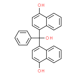 ChemSpider 2D Image | α-naphtholbenzein | C27H20O3