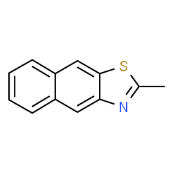 ChemSpider 2D Image | 2-METHYL-β-NAPHTHOTHIAZOLE | C12H9NS